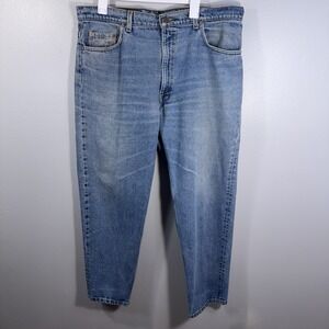 Vintage Levis 550 Jeans Men 40x30 Made In USA Relaxed Fit Cotton Medium Wash Y2K